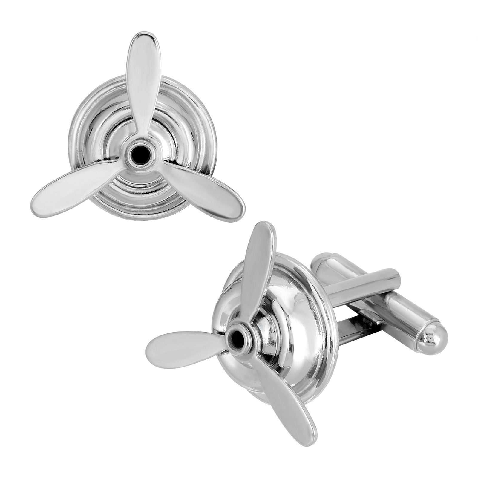 1928 Jewelry Airplane Propeller Cufflinks