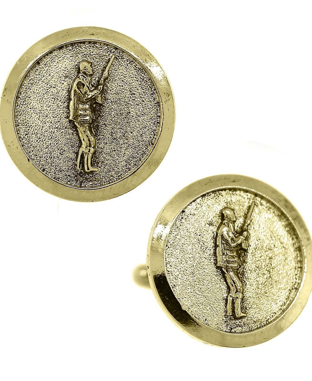 1928 Jewelry Bird Hunter Cufflinks