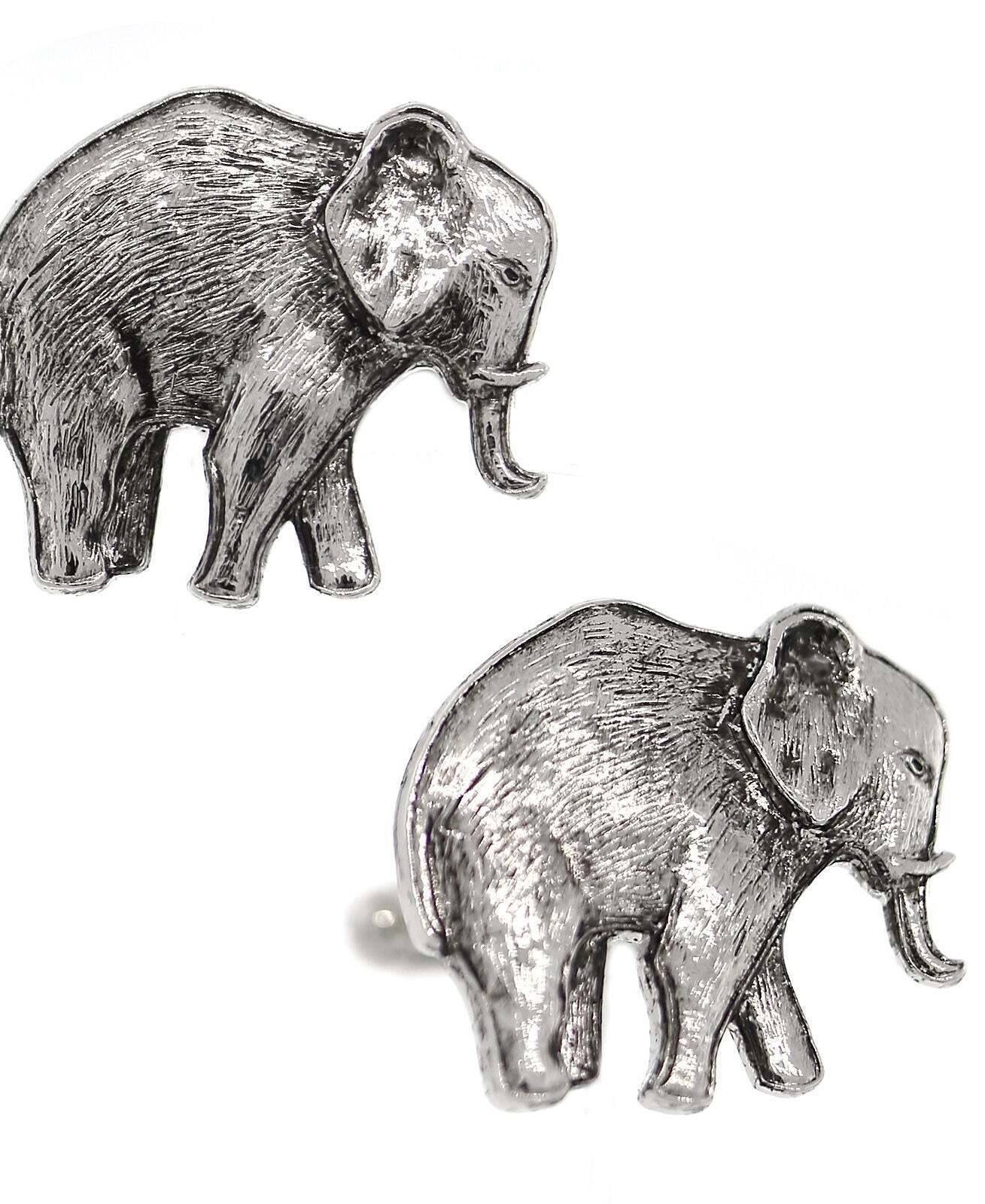 1928 Jewelry Elephant Cufflinks