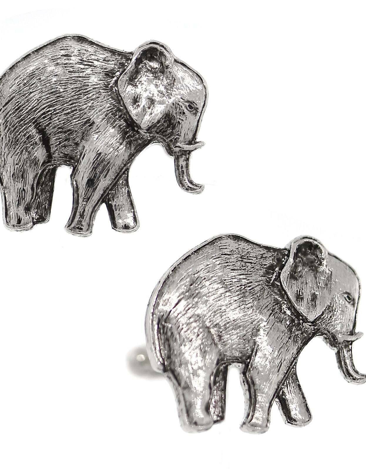 1928 Jewelry Elephant Cufflinks