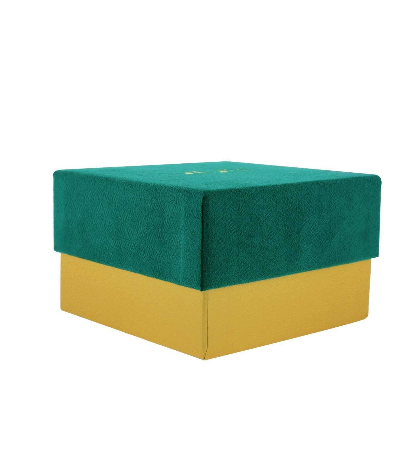 2028 Jewelry Teal Faux Velvet Gift Box