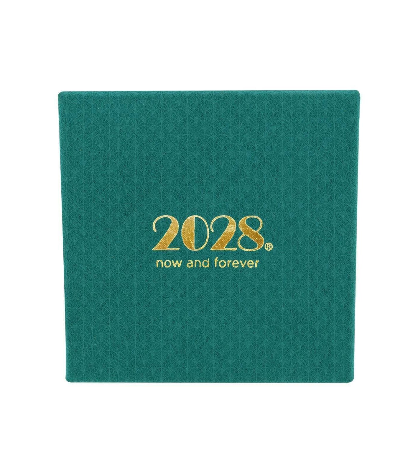 2028 Jewelry Teal Faux Velvet Gift Box