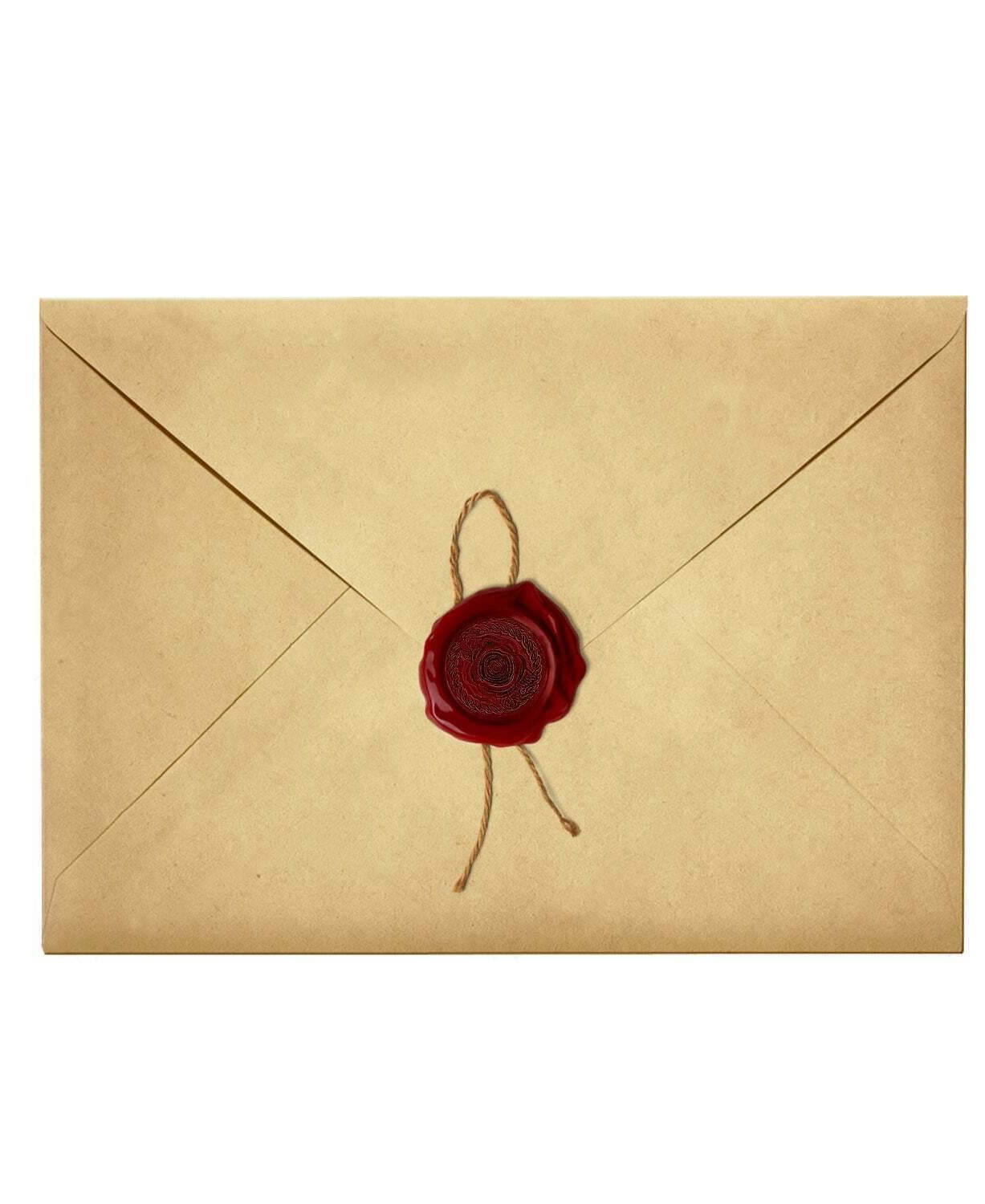 1928 Jewelry Rose Wax Seal Stamp