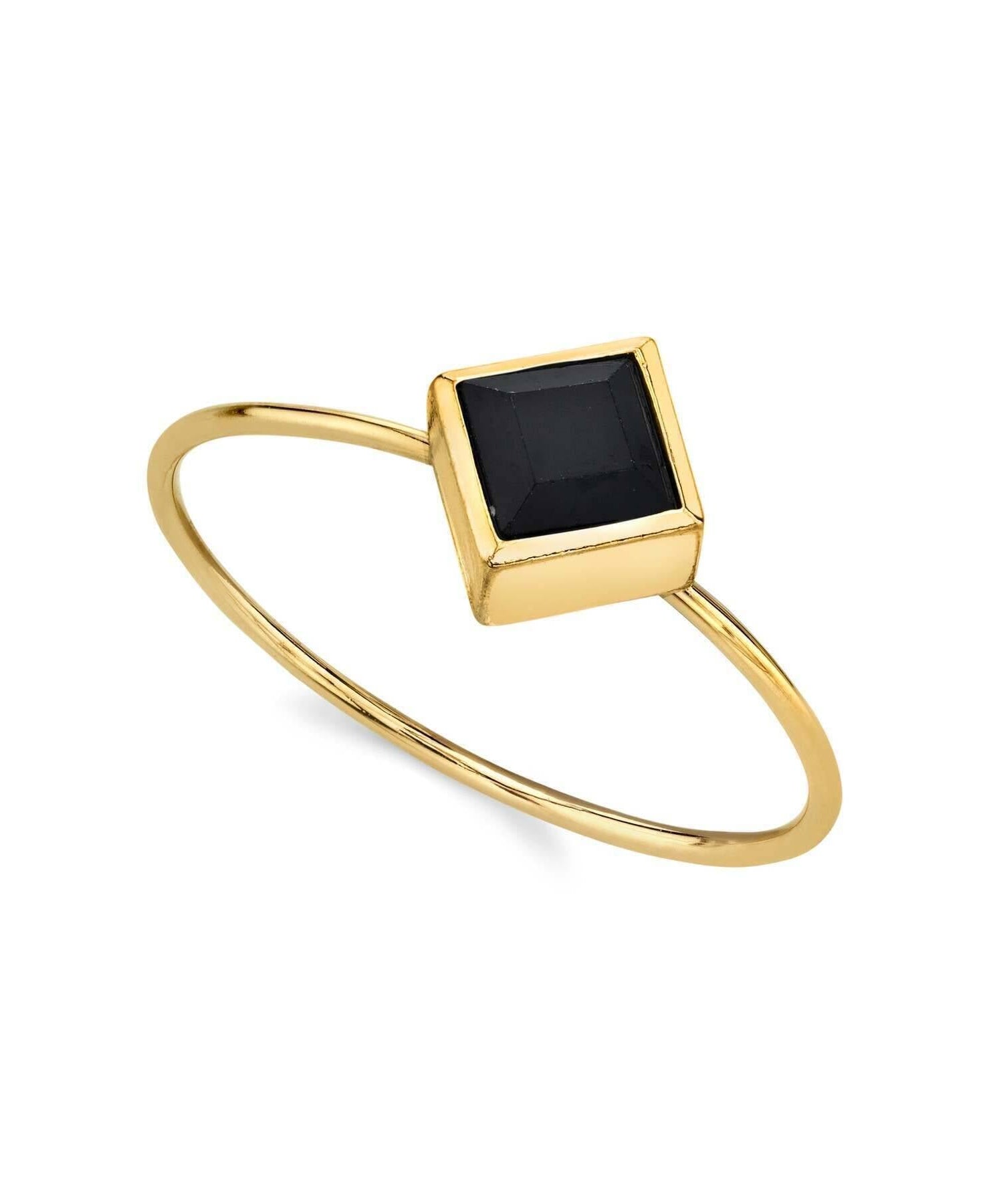 1928 Jewelry Diamond Shaped Crystal Dainty Ring Size 7