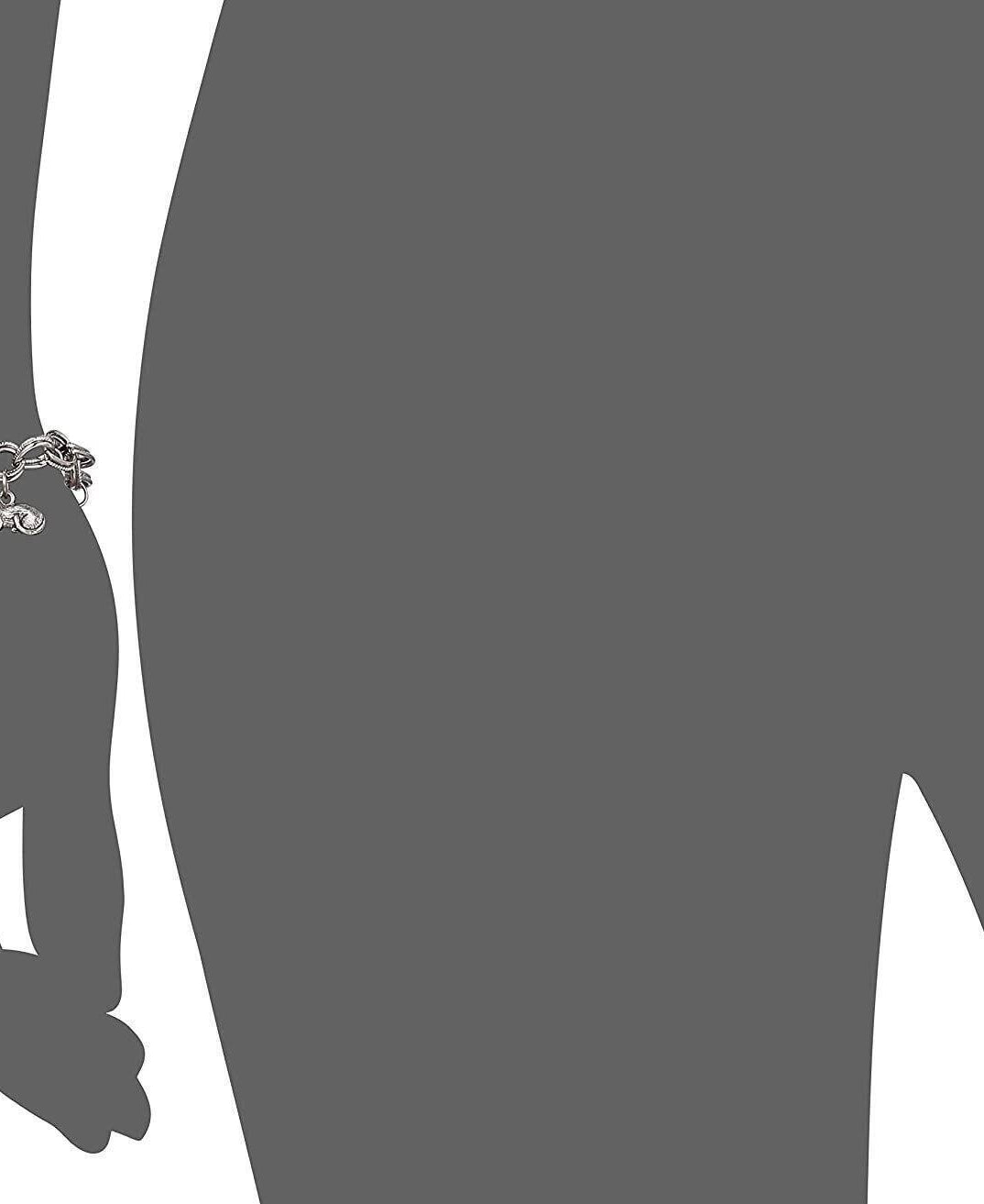 1928 Jewelry Pewter 6 Cat Charm Bracelet