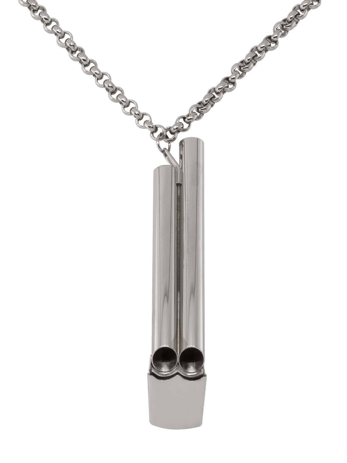 1928 Jewelry Original German Double Whistle Necklace 30"