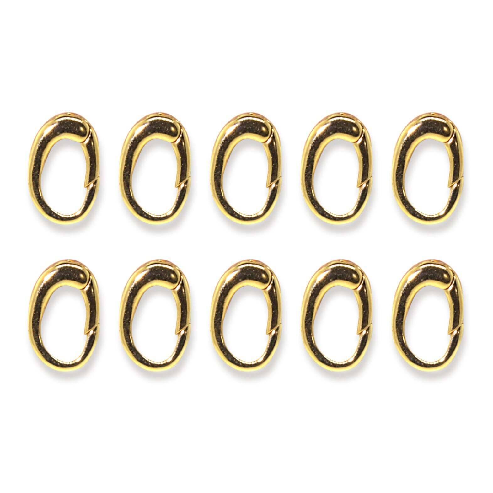 1928 Jewelry 10pc Spring Bail Clasp