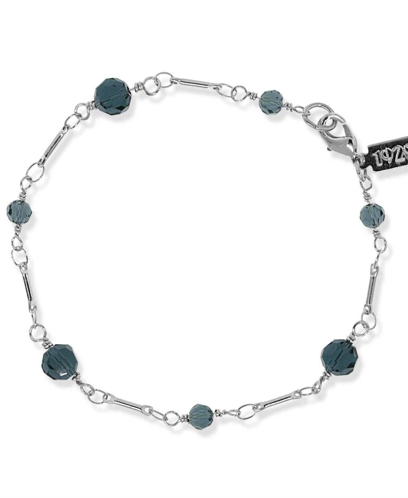 1928 Jewelry Beaded Chain Bracelet 7