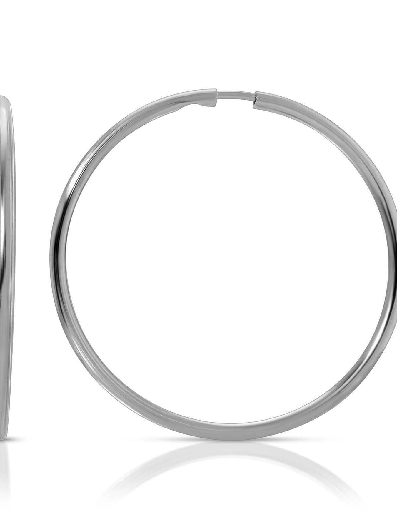 1928 Jewelry Endless Hoop Earrings