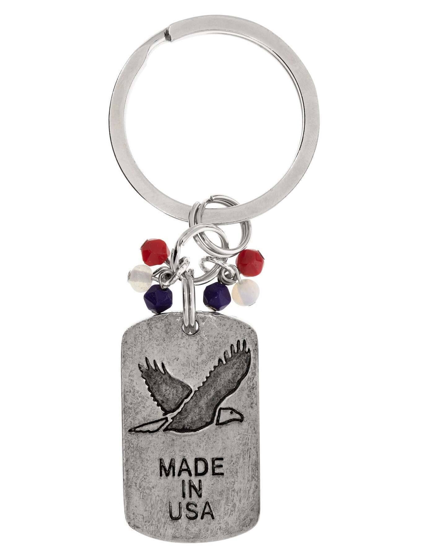 1928 Jewelry American Flag Made In USA & Eagle Keychain