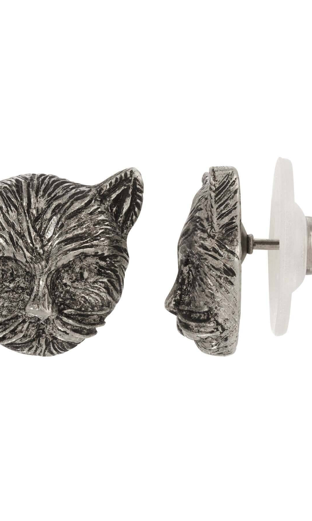 1928 Jewelry Cat Stud Earrings