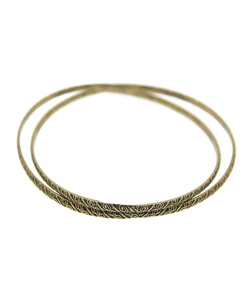 1928 Jewelry Double Bangle Bracelet