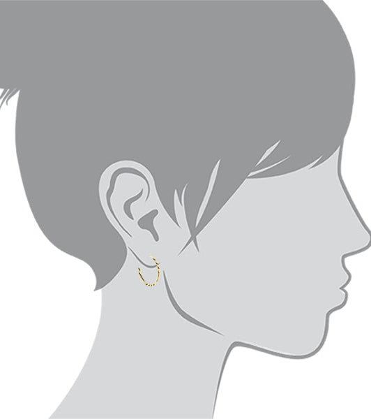 1928 Jewelry Gold Small Twisted Hoops Earrings