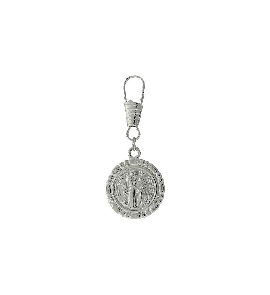 Symbols Of Faith St. Francis Of Assisi Attachable Pet Collar Tag