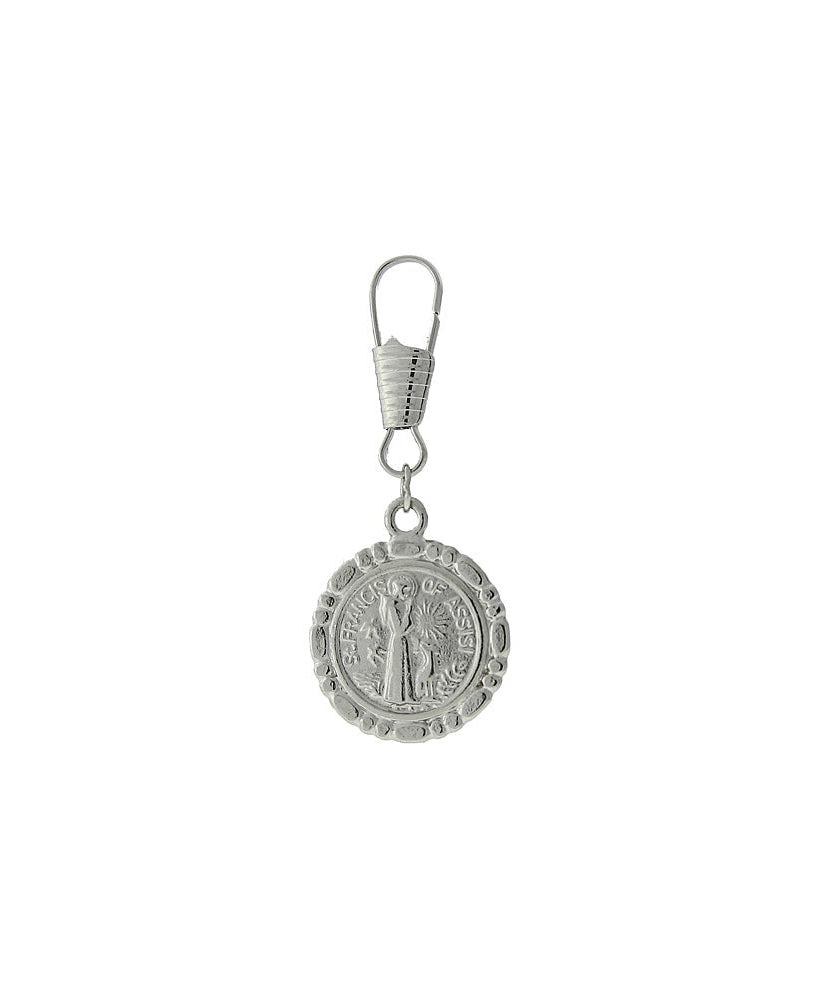 Symbols Of Faith St. Francis Of Assisi Attachable Pet Collar Tag
