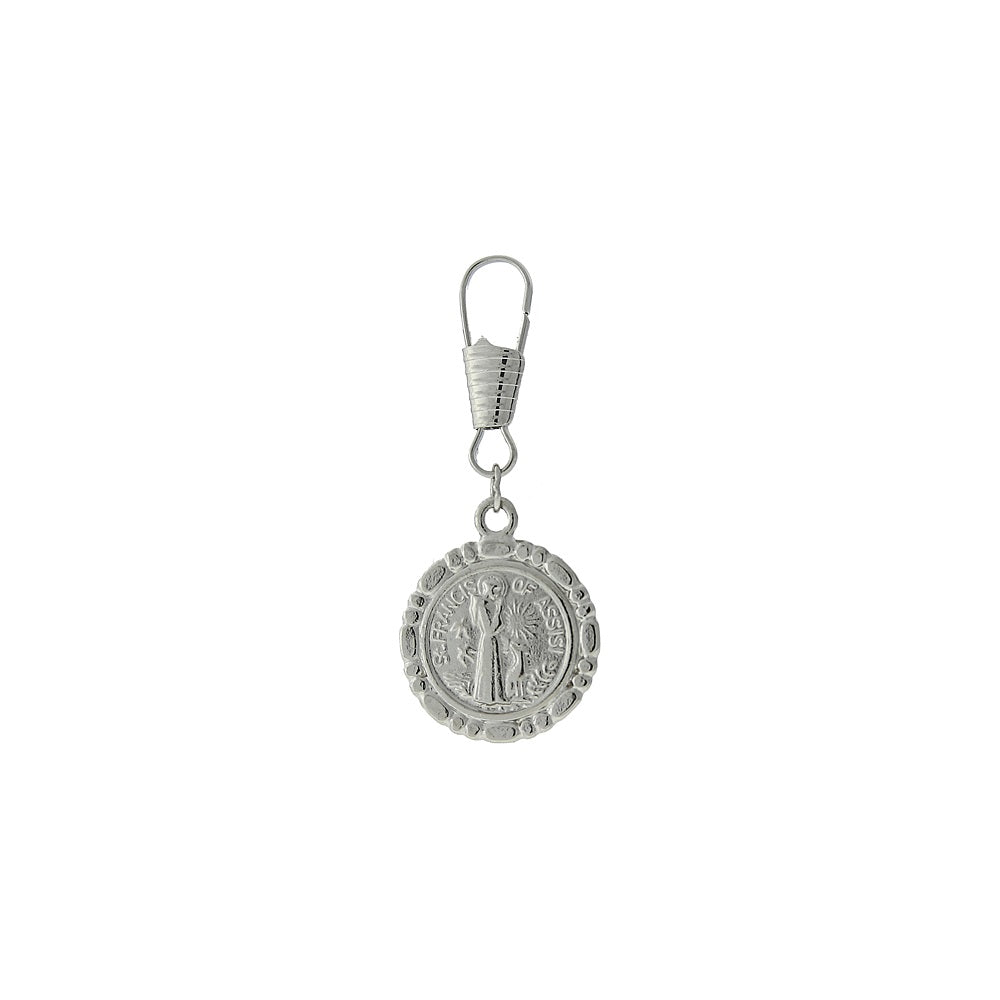 Symbols Of Faith St. Francis Of Assisi Attachable Pet Collar Tag