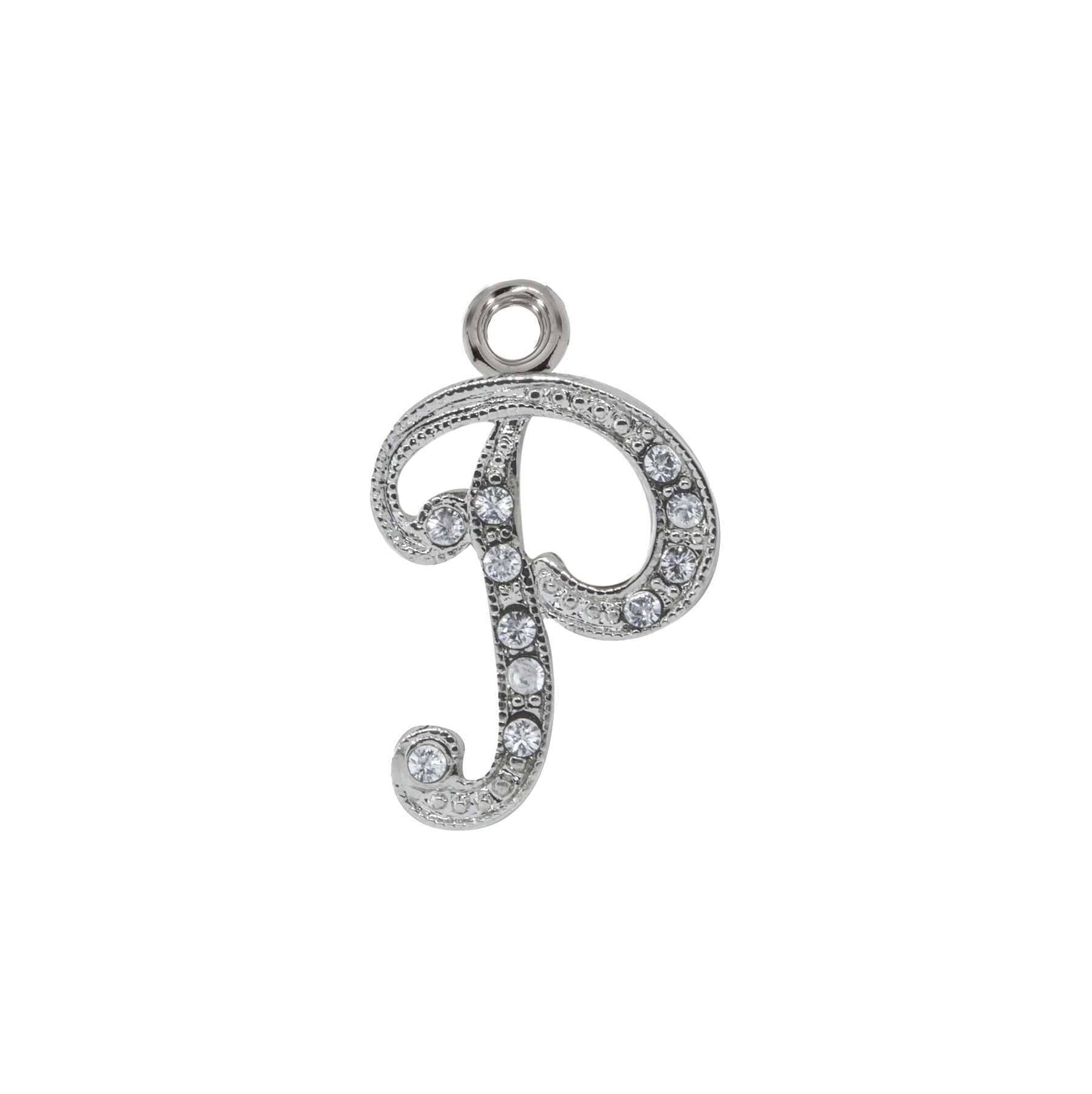 1928 Jewelry Crystal Accent Initial Charm