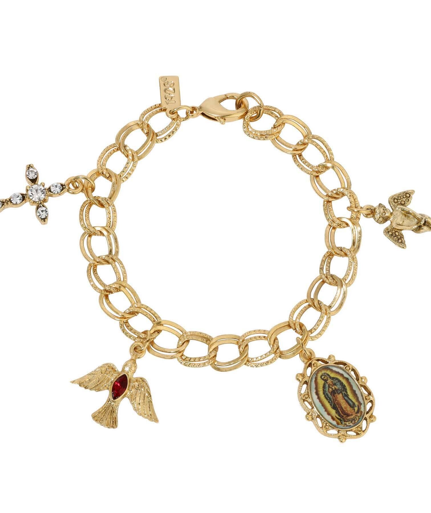 Symbols Of Faith Sacred Charm Bracelet