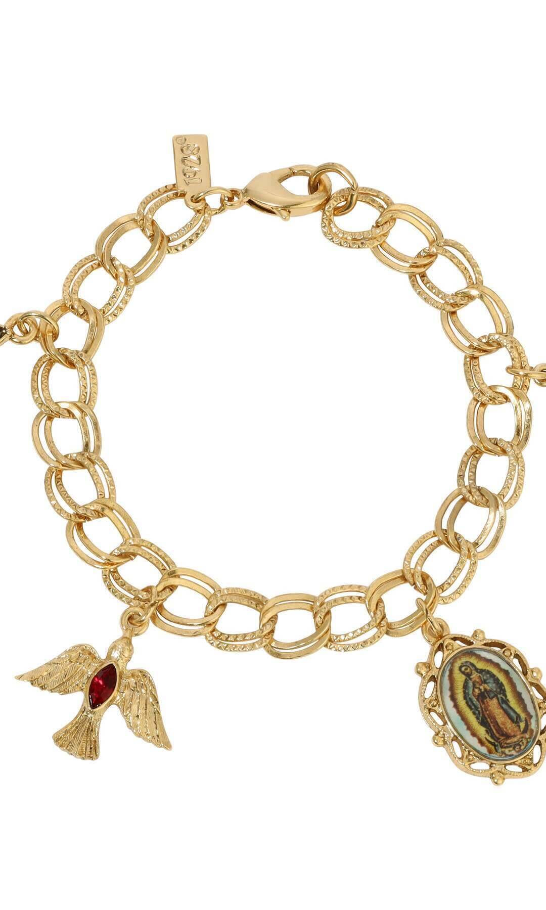 Symbols Of Faith Sacred Charm Bracelet