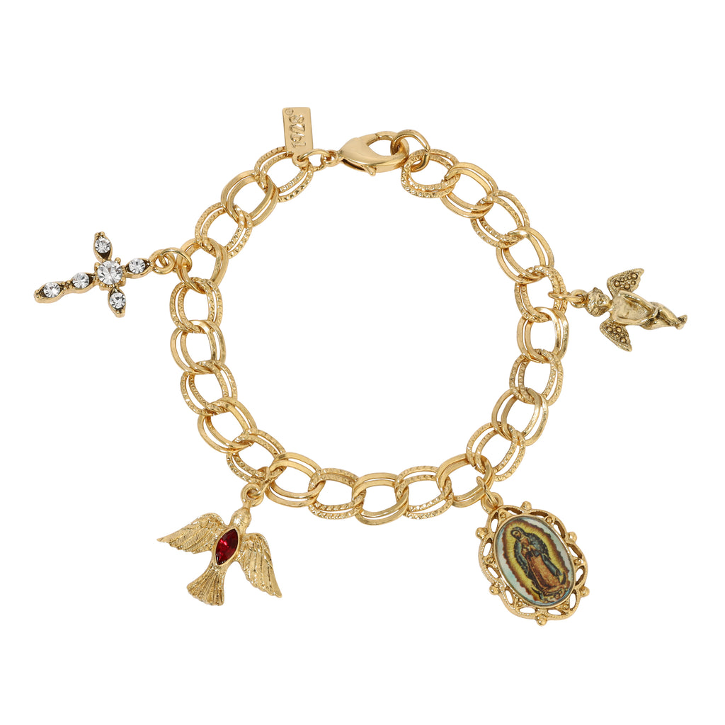 Symbols Of Faith Sacred Charm Bracelet