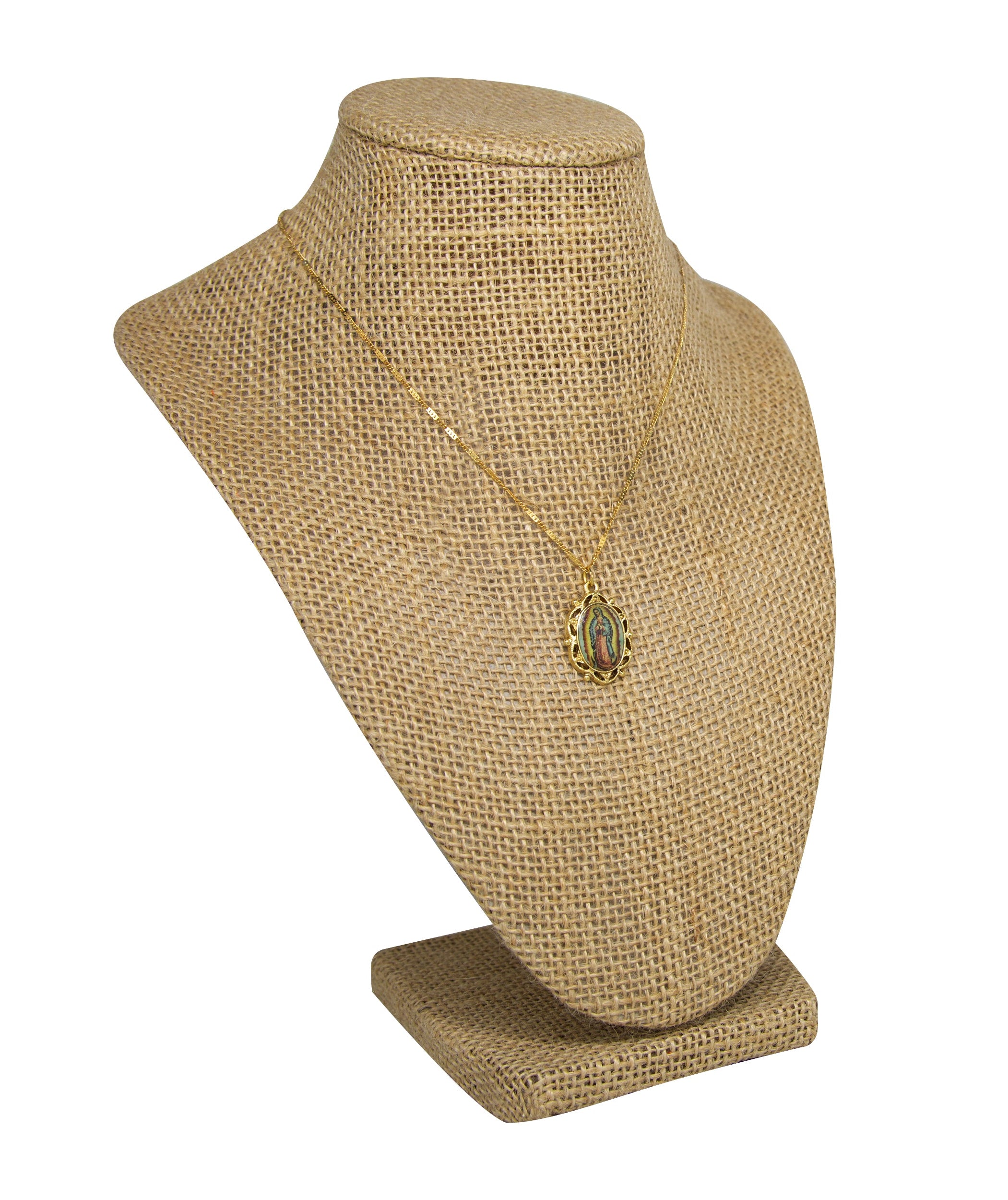 Symbols Of Faith Our Lady of Guadalupe Oval Pendant 15"