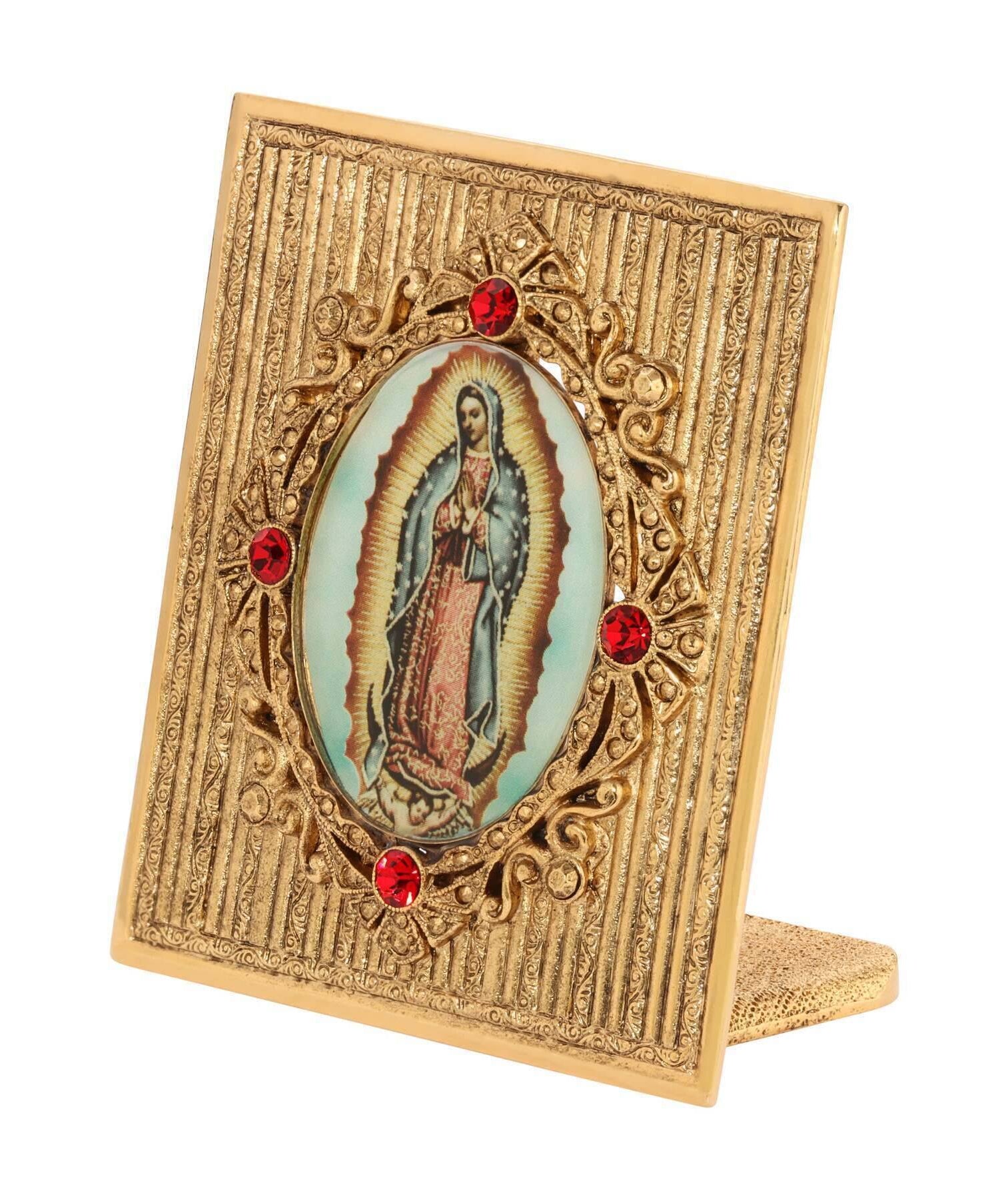 Symbols Of Faith Our Lady Of Guadalupe Tabletop Decor Plaque
