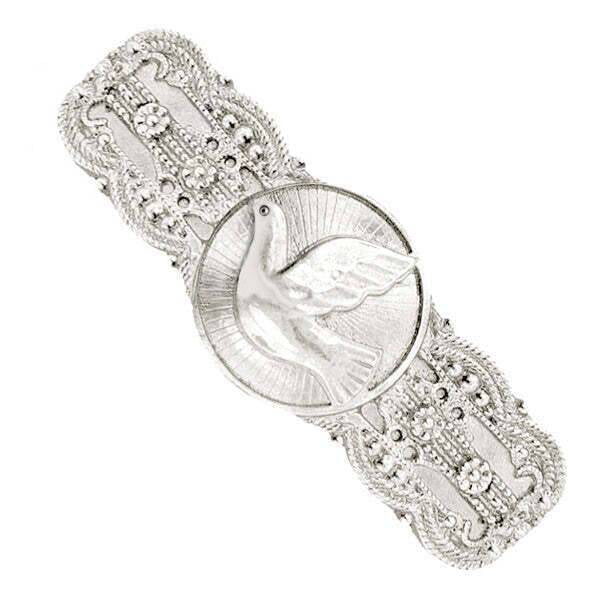 1928 Jewelry Peace Dove Hair Barrette