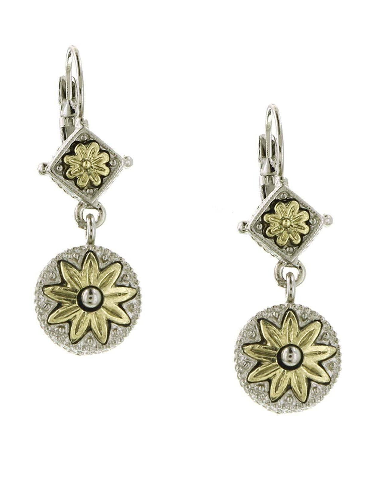 2028 Jewelry Brass Drop Earrings