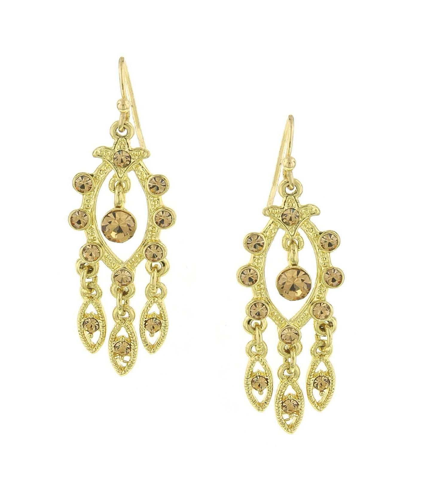 2028 Jewelry Light Colorado Chandelier Drop Earrings