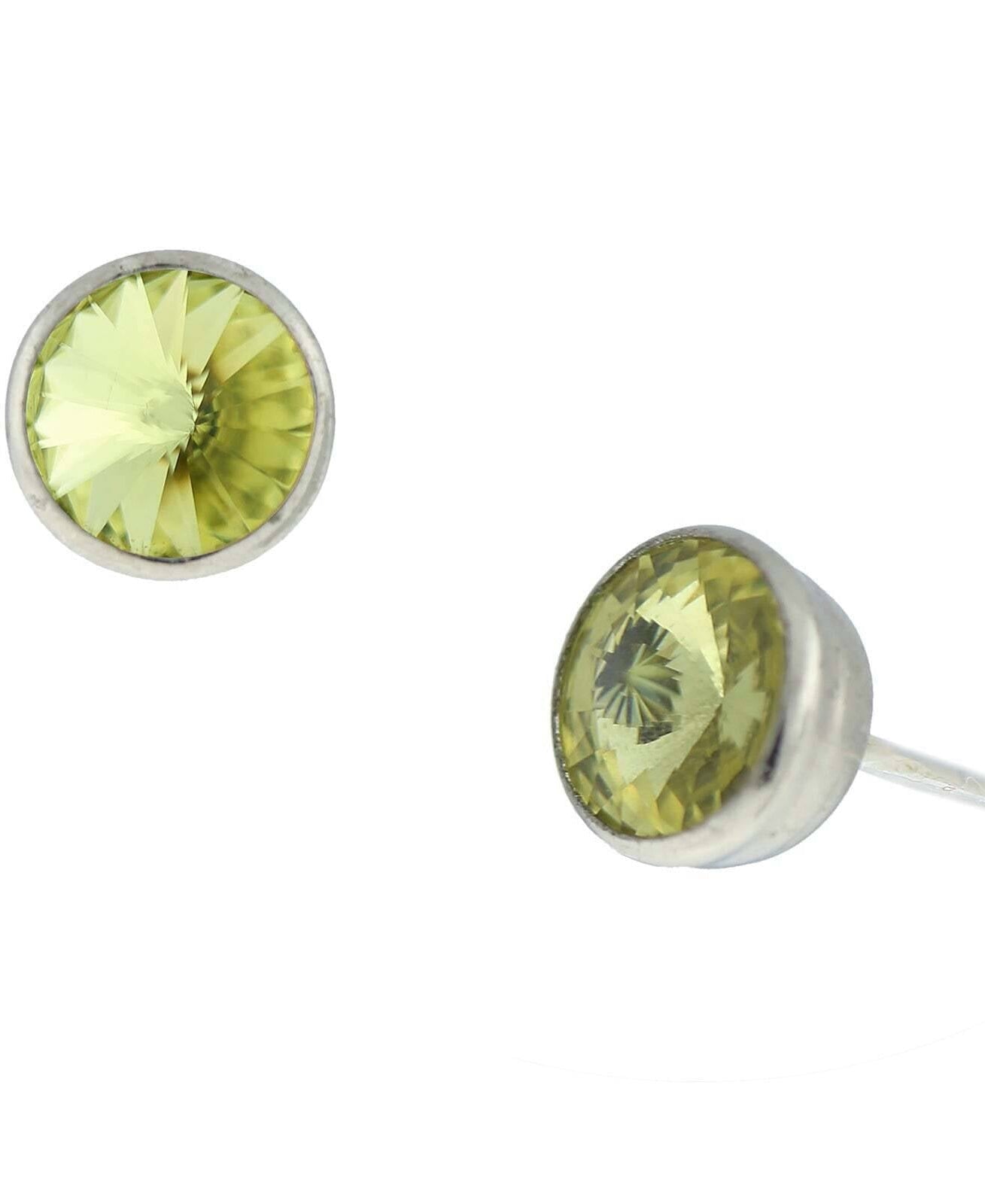 1928 Jewelry Petite Jonquil Austrian Crystal Stud Earrings