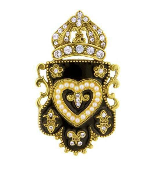 Antiquities Couture Royal Estate Crest Pin