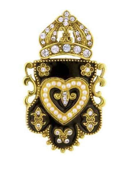 Antiquities Couture Royal Estate Crest Pin