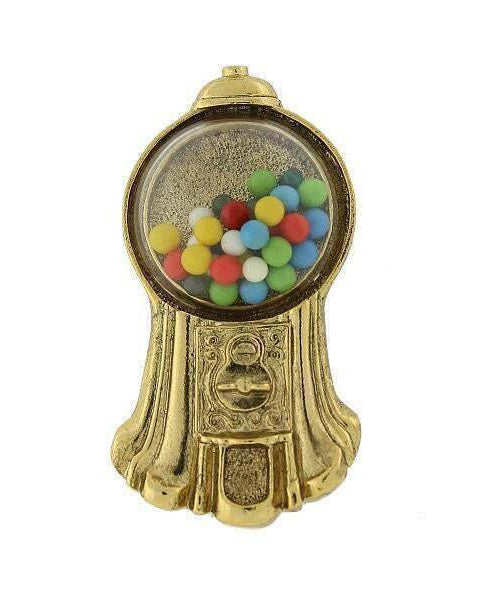1928 Jewelry Vintage Gumball Machine Brooch