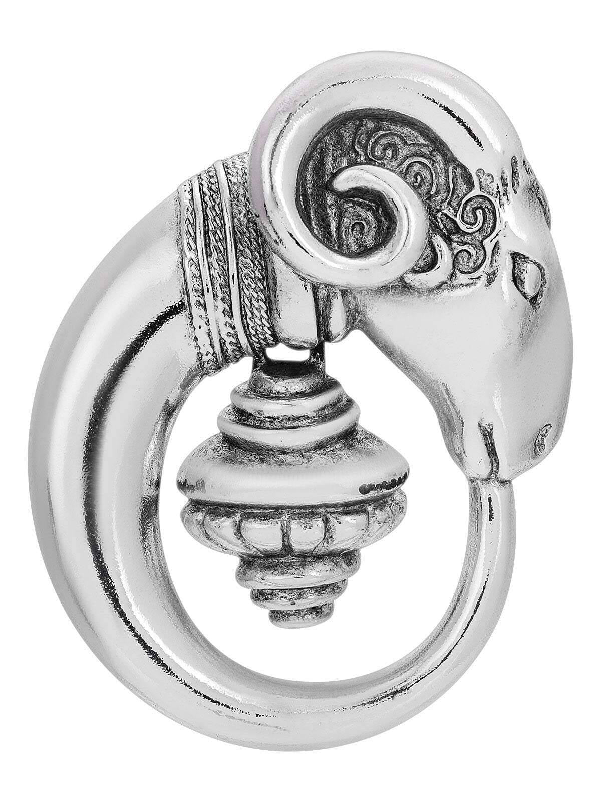 Antiquities Couture Rams Head Classical Brooch