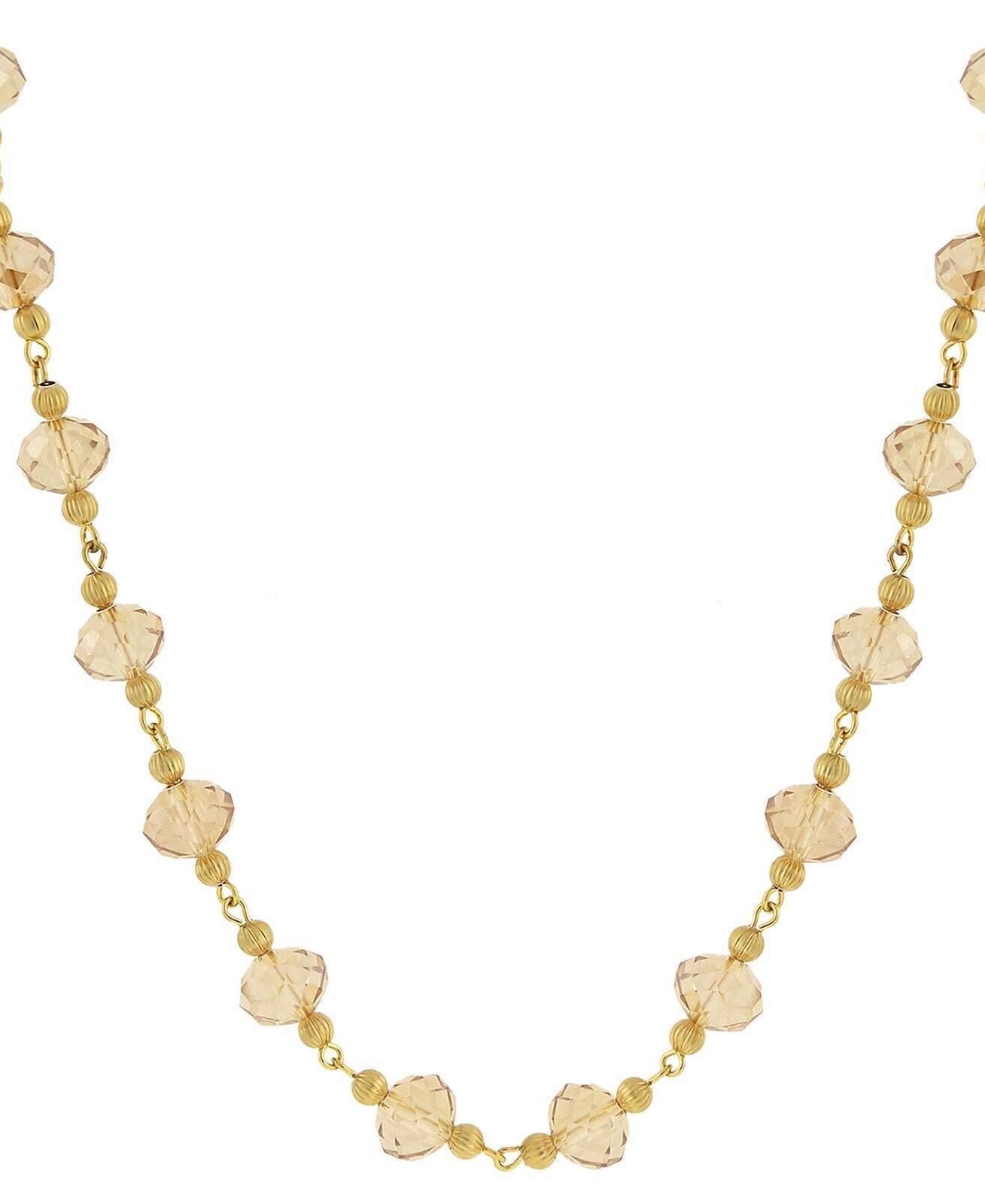 2028 Jewelry Beaded Necklace 16" + 3" Extender