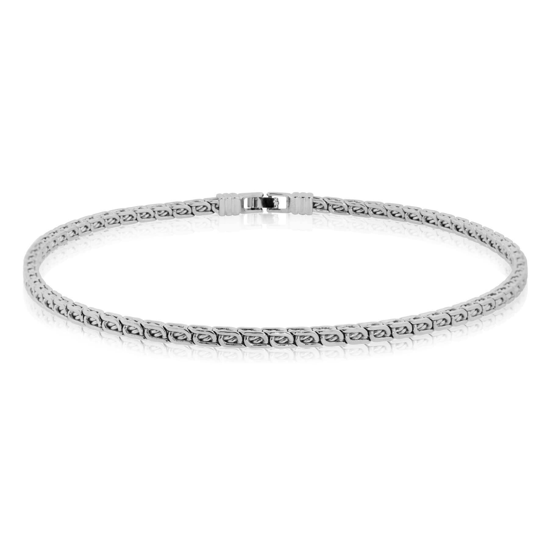 1928 Jewelry Silver 3mm Box Chain Choker Necklace 16"