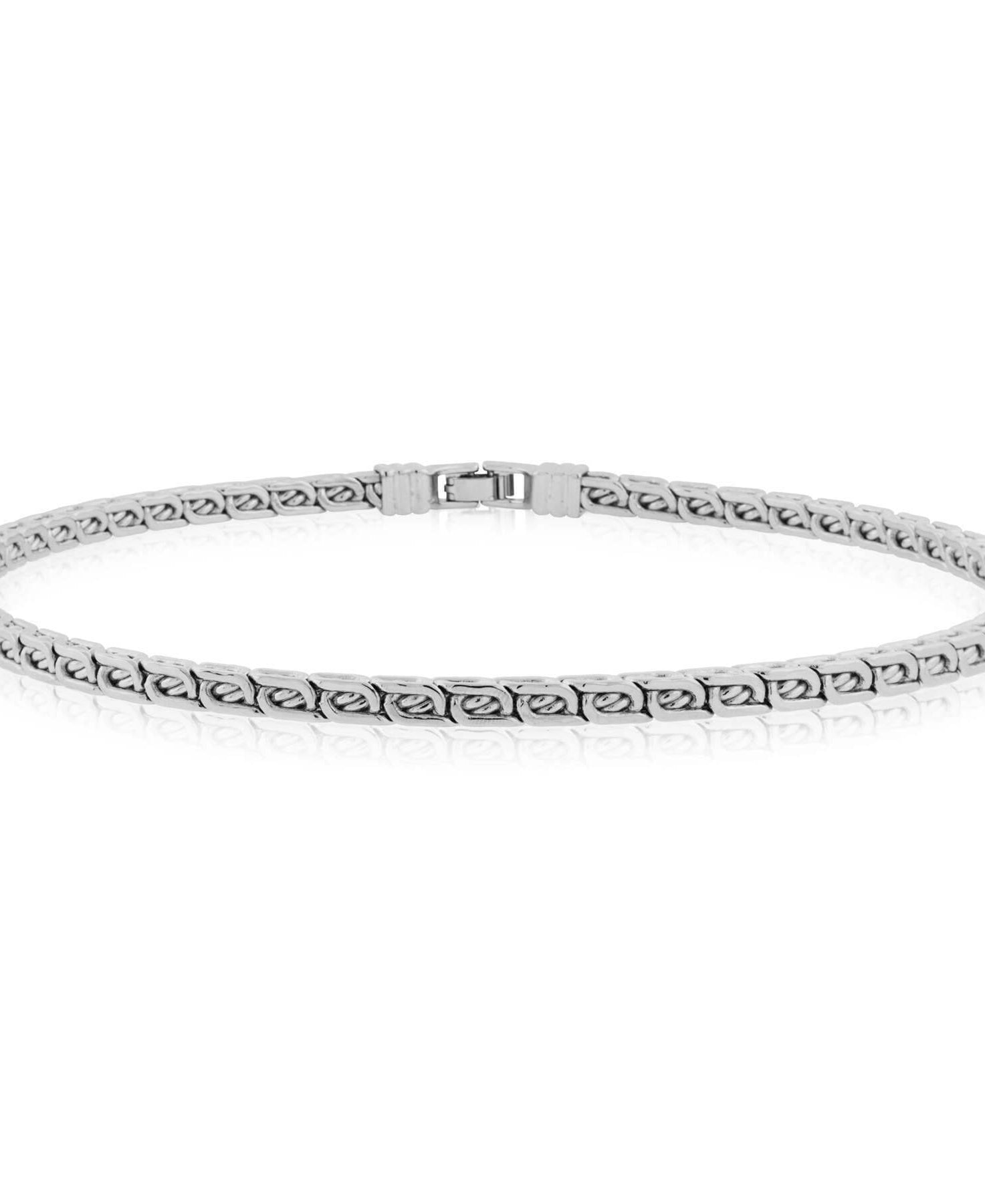 1928 Jewelry Silver 4mm Box Chain Choker Necklace 16"