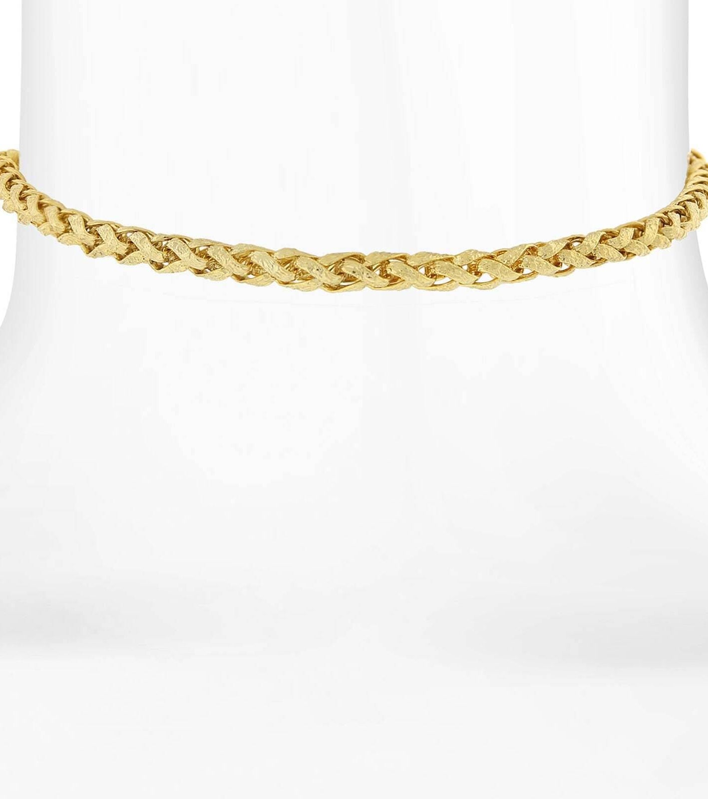 1928 Jewelry Gold Ponytail Rope Chain Choker Necklace 12" + 5" Extender