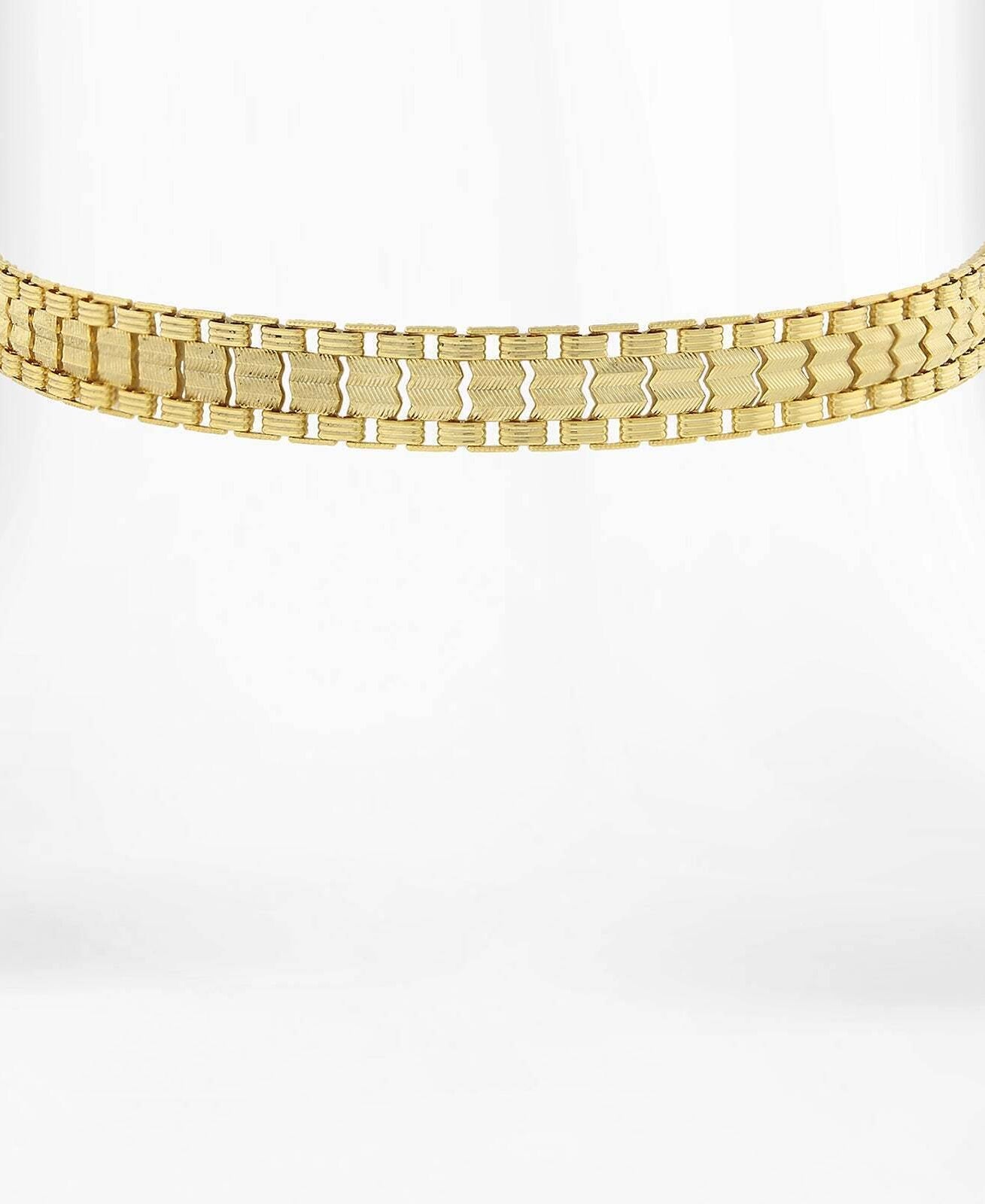 1928 Jewelry Gold Swag Chain Choker Necklace 12" + 5" Extender