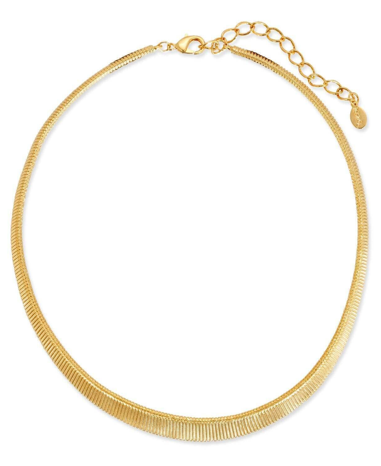 2028 Jewelry Classic Omega Collar Necklace 18" + 3" Extender