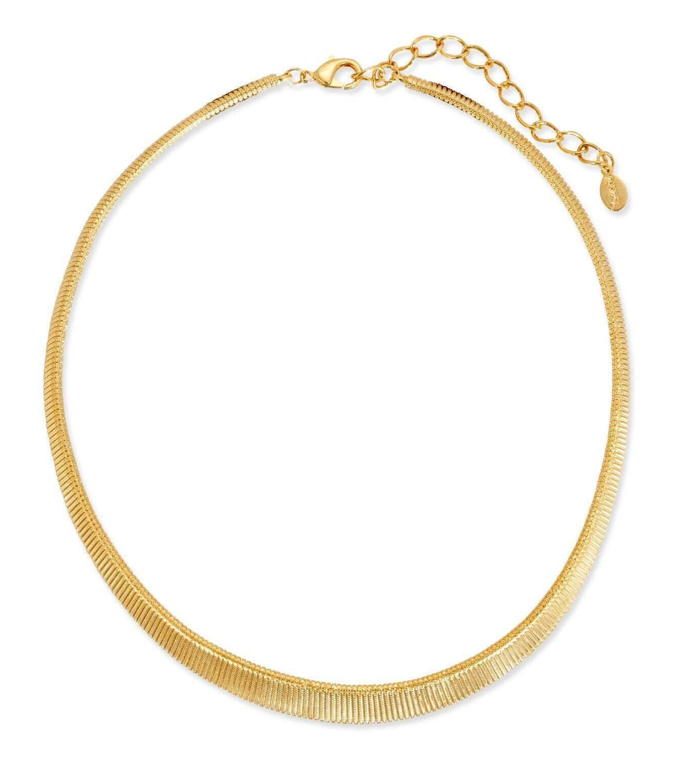 2028 Jewelry Classic Omega Collar Necklace 18" + 3" Extender