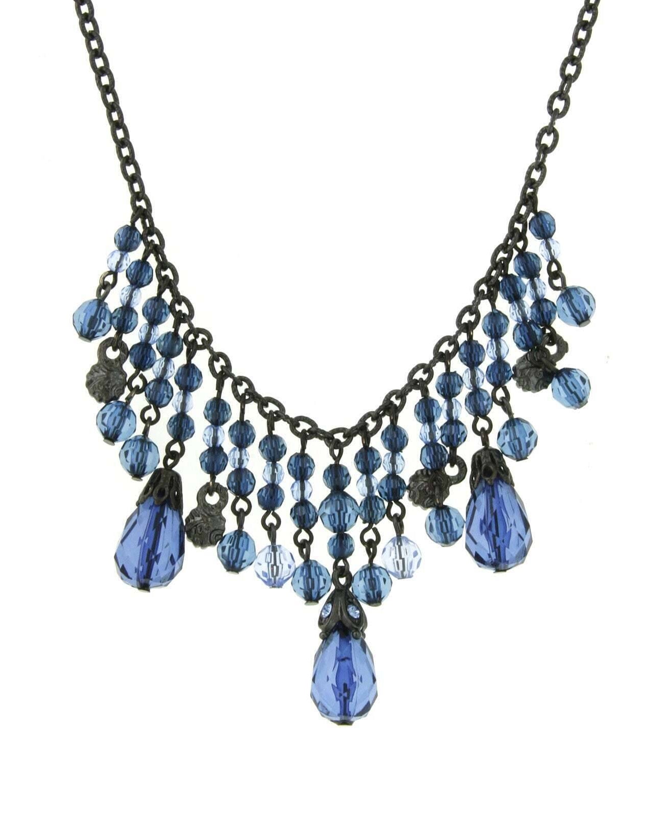 2028 Jewelry Jet Montana Bib Necklace 16" + 3" Extender