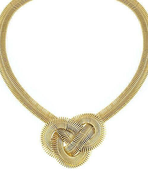 2028 Jewelry Knot Necklace 16" + 3" Extender