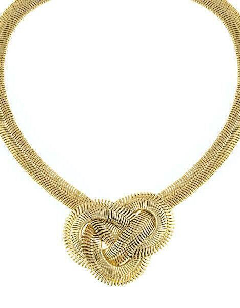2028 Jewelry Knot Necklace 16" + 3" Extender