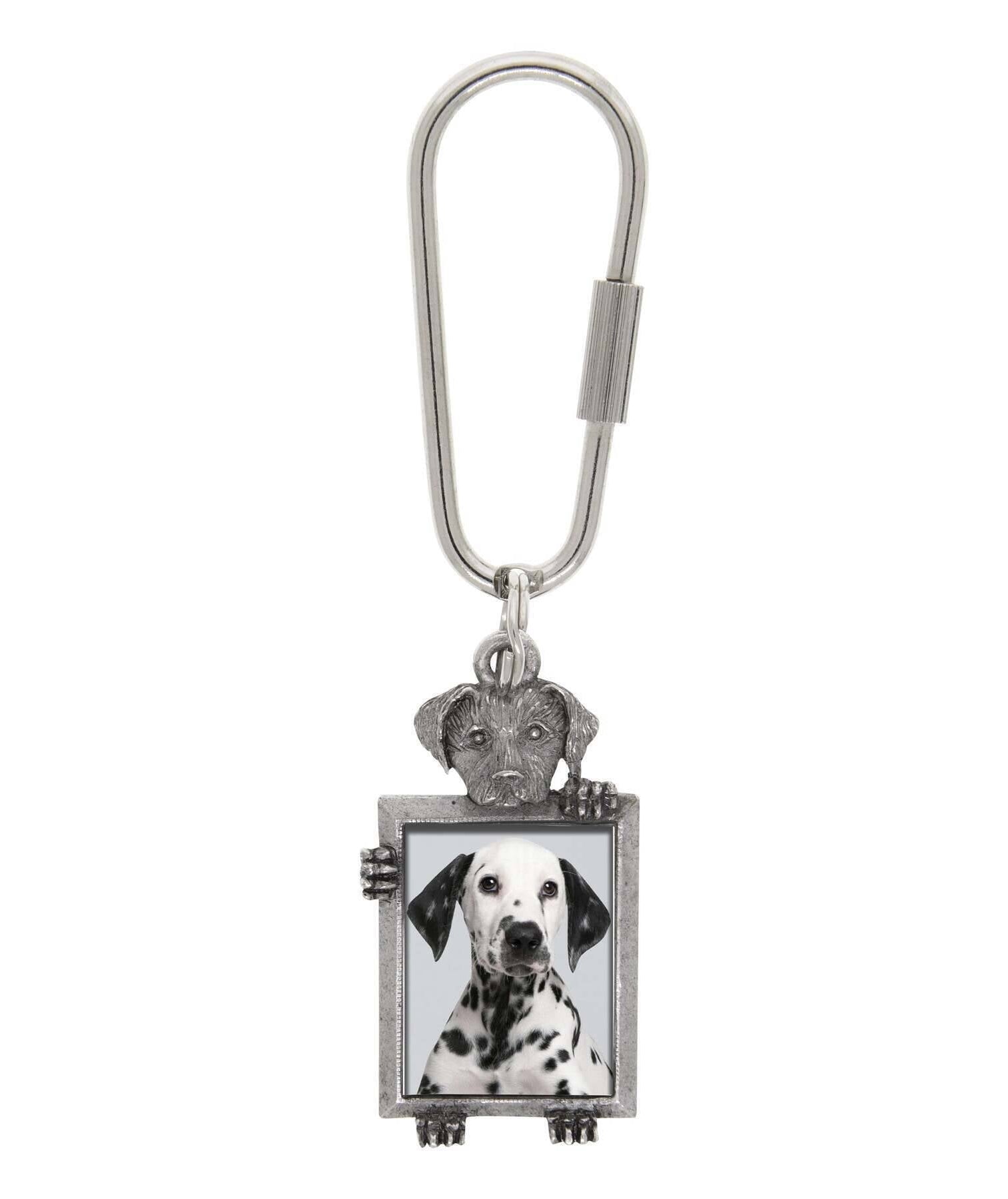 1928 Jewelry Dog Picture Carabiner Key Chain