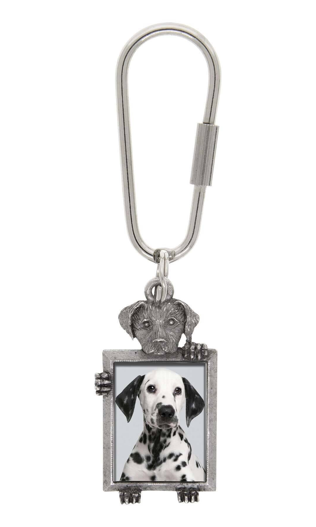 1928 Jewelry Dog Picture Carabiner Key Chain