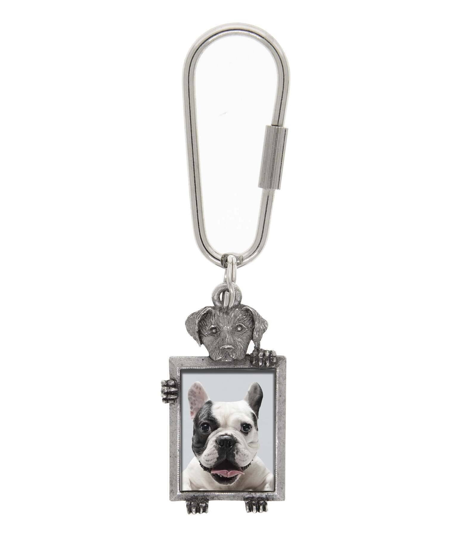 1928 Jewelry Dog Picture Carabiner Key Chain