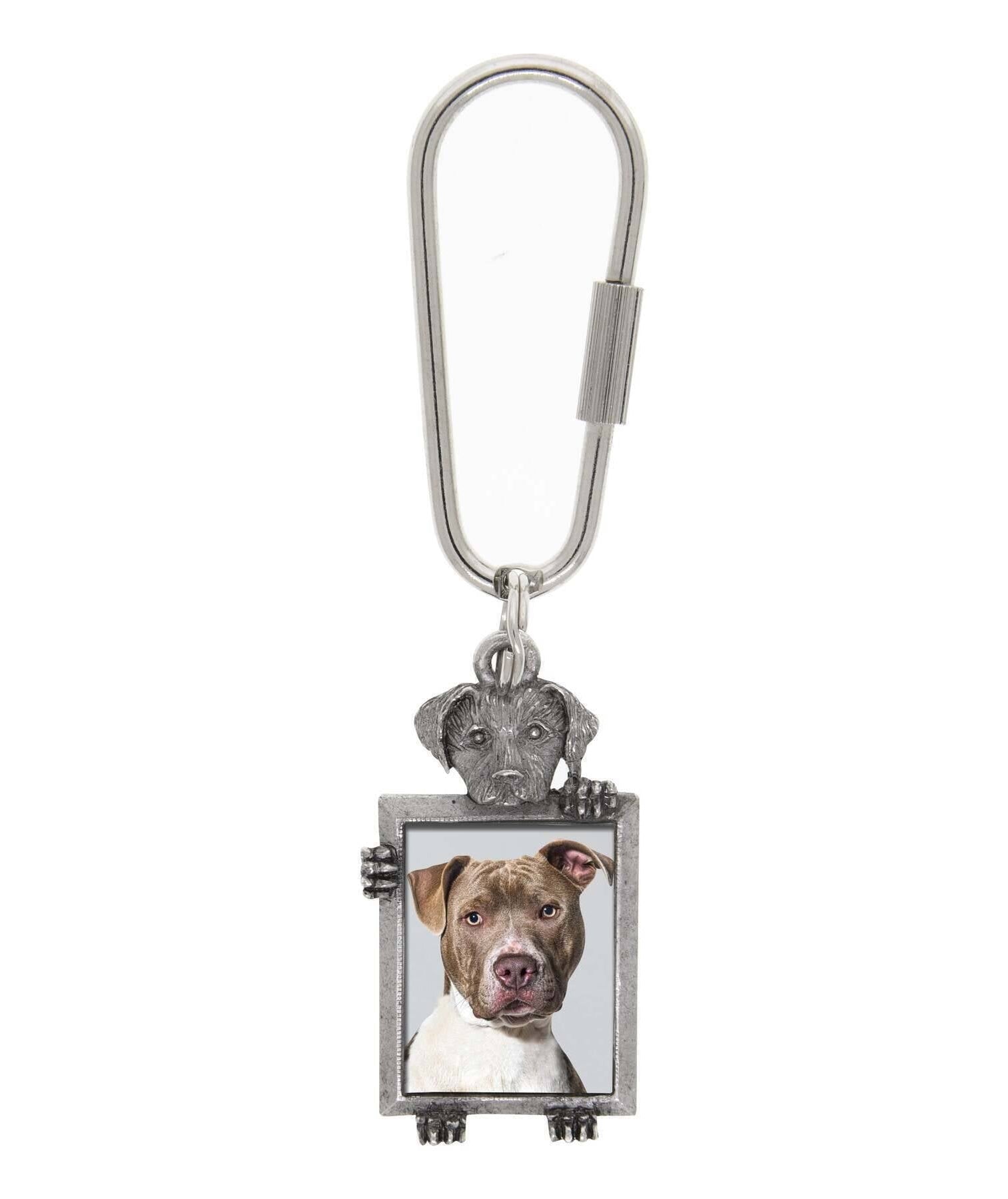 1928 Jewelry Dog Picture Carabiner Key Chain