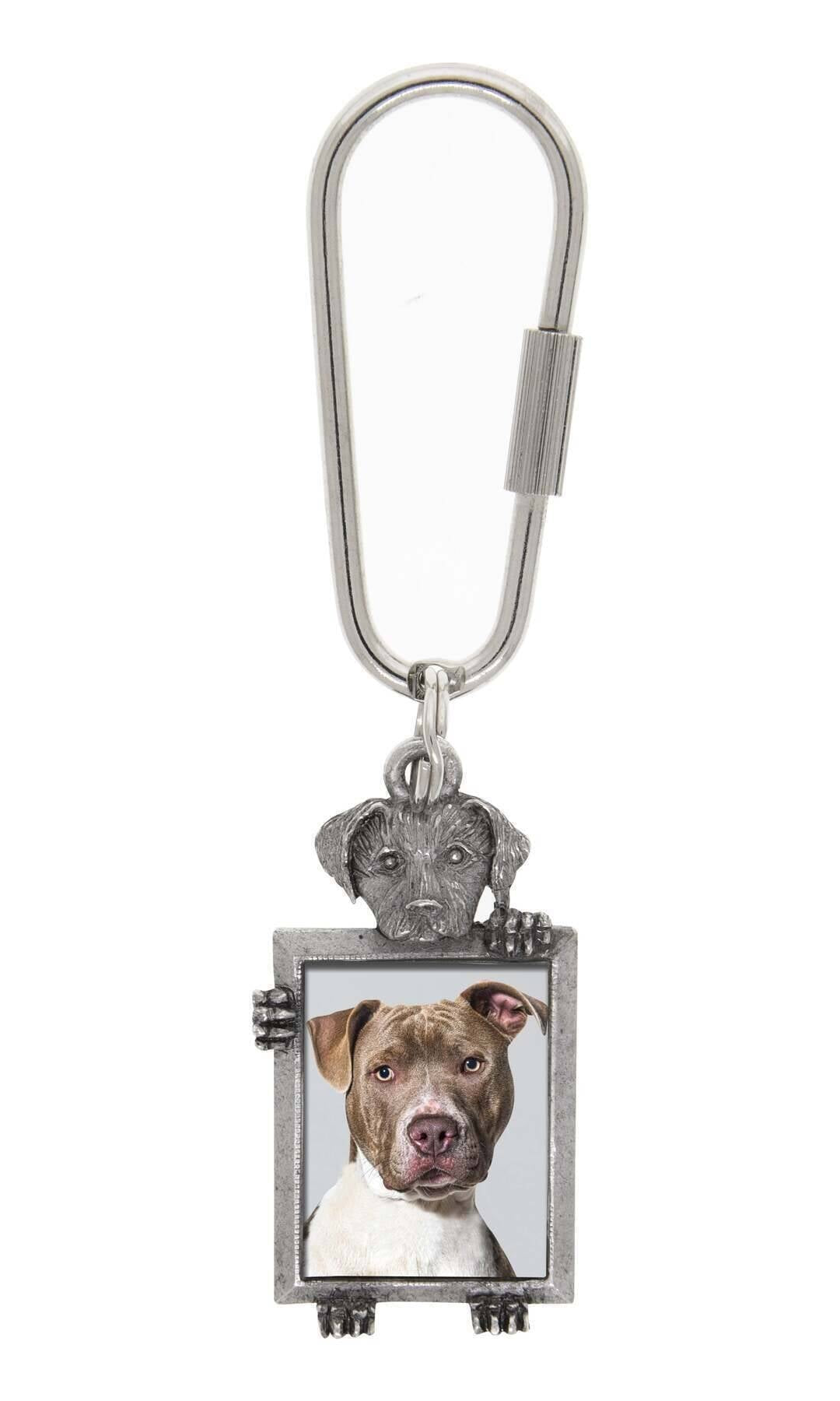 1928 Jewelry Dog Picture Carabiner Key Chain
