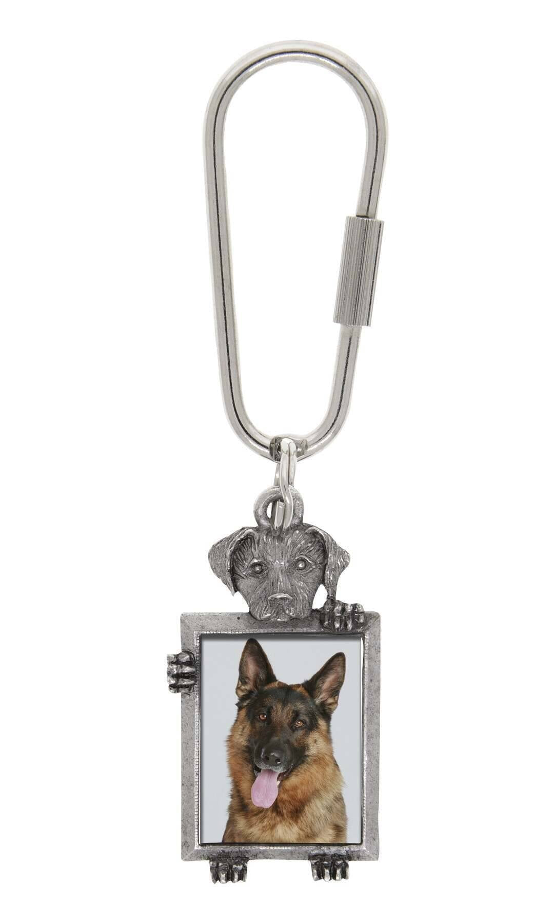 1928 Jewelry Dog Picture Carabiner Key Chain